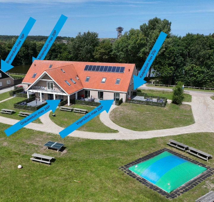 Groepsaccommodaties Paasduin