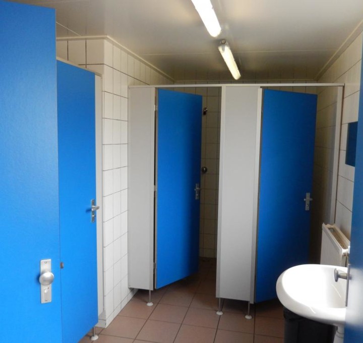 De Nachtegaal douchecabines