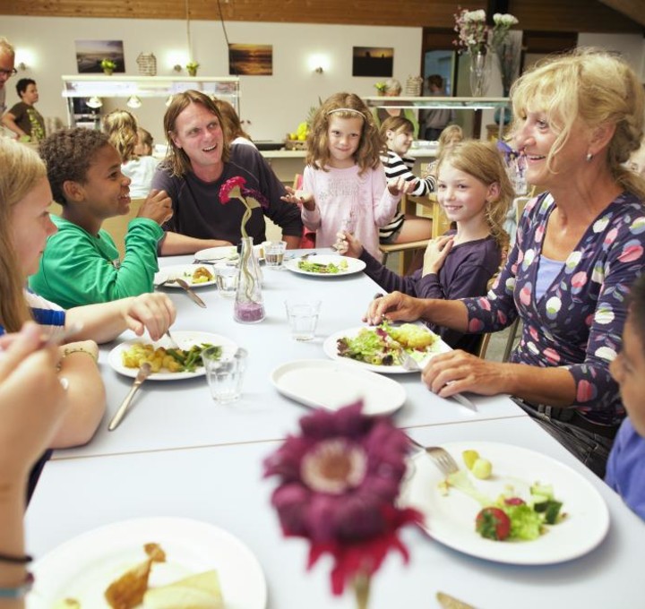 Groepsaccommodatie Sier aan Zee - eetzaal