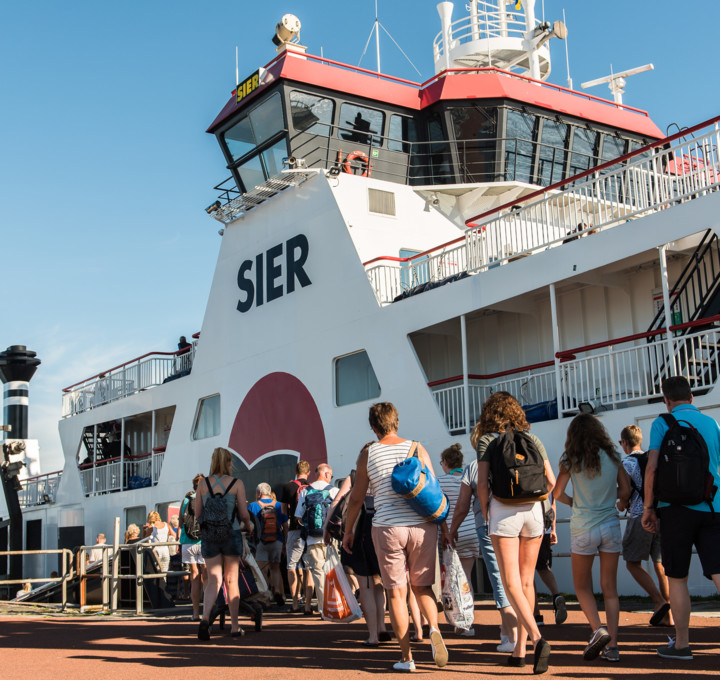 Reizen en vervoer - groepsverblijven waddeneiland Ameland